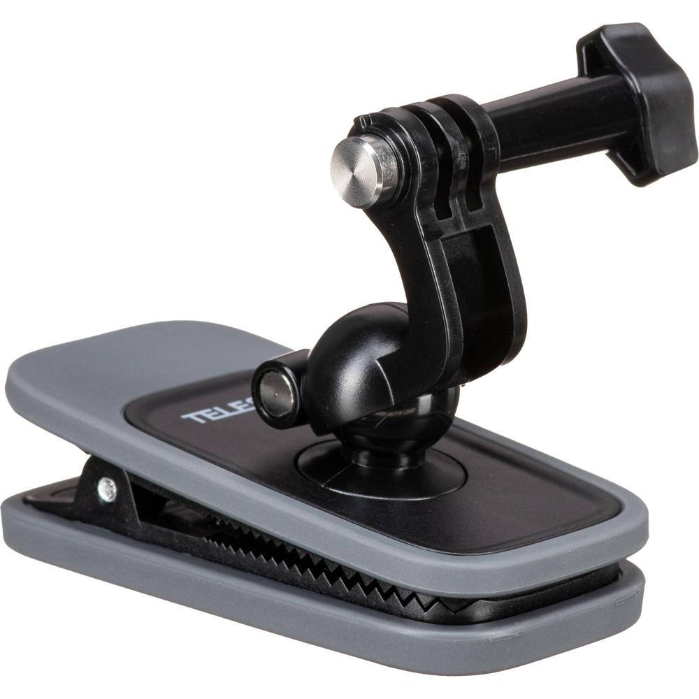 TELESIN Clip Magnético Universal Mejorado para Mochila con Soporte 360° para GoPro y Smartphone, Lib