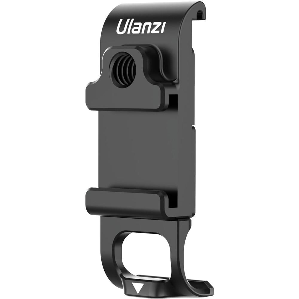 Ulanzi Tapa de Batería Multifuncional para GoPro HERO9 con Corte para Cable de Carga, Montaje de Zap