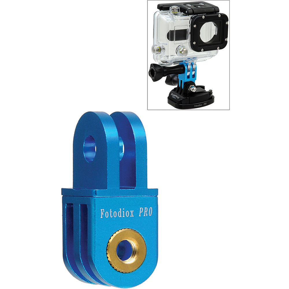 FotodioX GoTough Extender 90 Montura para Cámaras GoPro (Azul) - Extensión de 0.8"", Punto de Pivotaj
