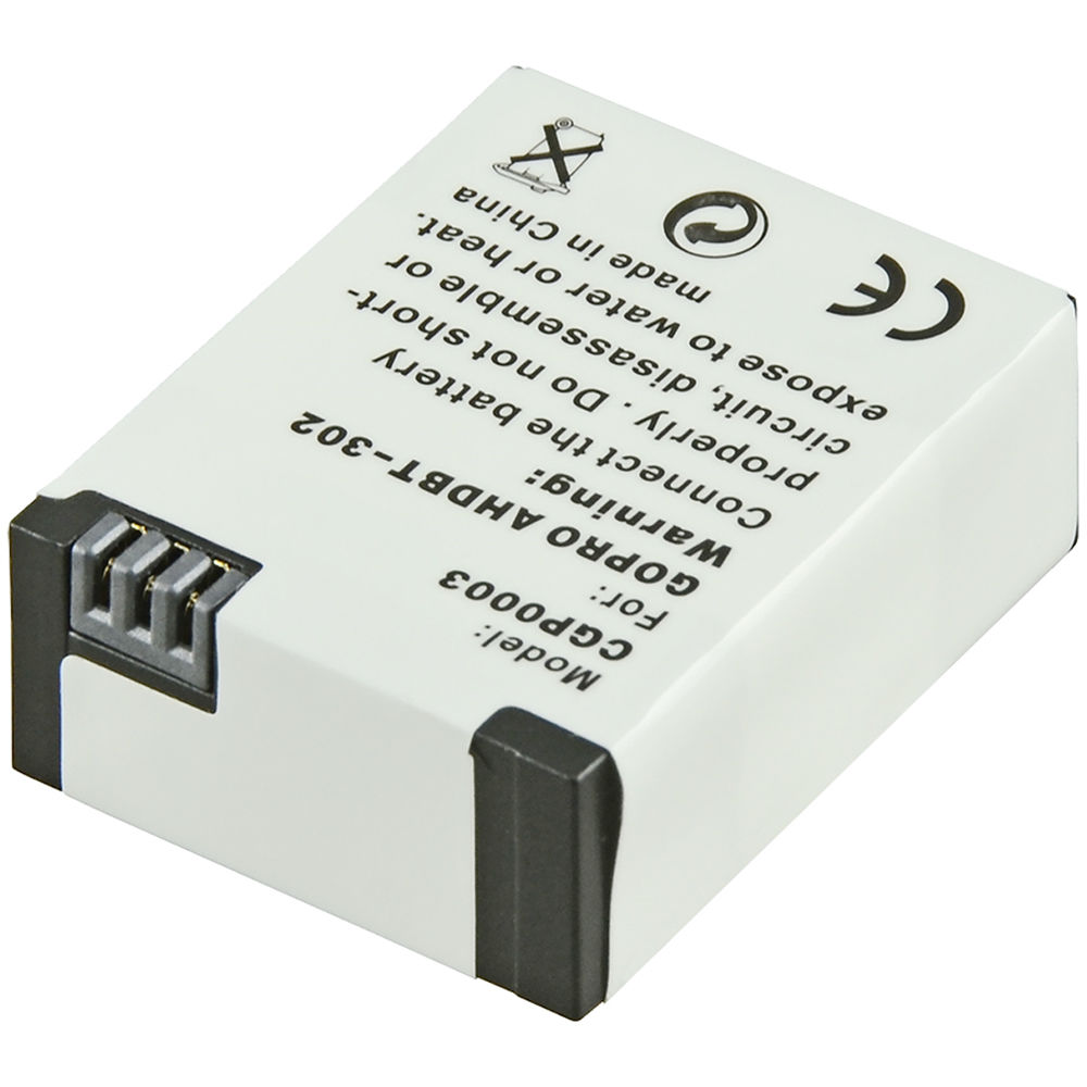 Jupio Lithium-Ion Battery Pack for GoPro HERO3 & HERO3+ (3.7V, 1200mAh)