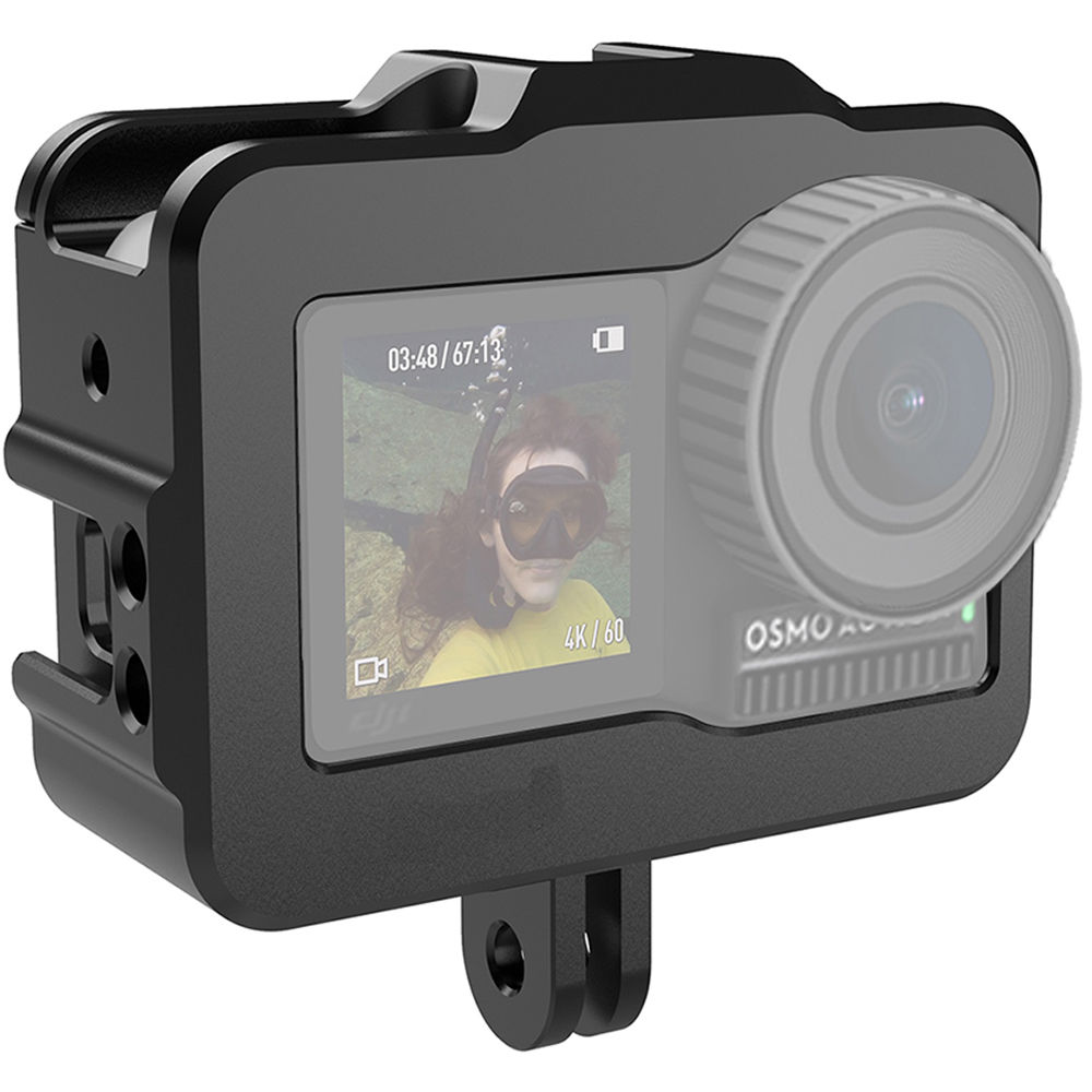 Jaula de Video DigitalFoto Solution Limited para Cámara DJI Osmo Action - Protección, Montajes Fríos