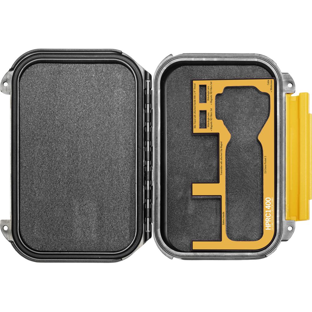 Funda Protectora HPRC 1400 para DJI Osmo Pocket 3 Creator Combo - Impermeable, Resistente a Impactos
