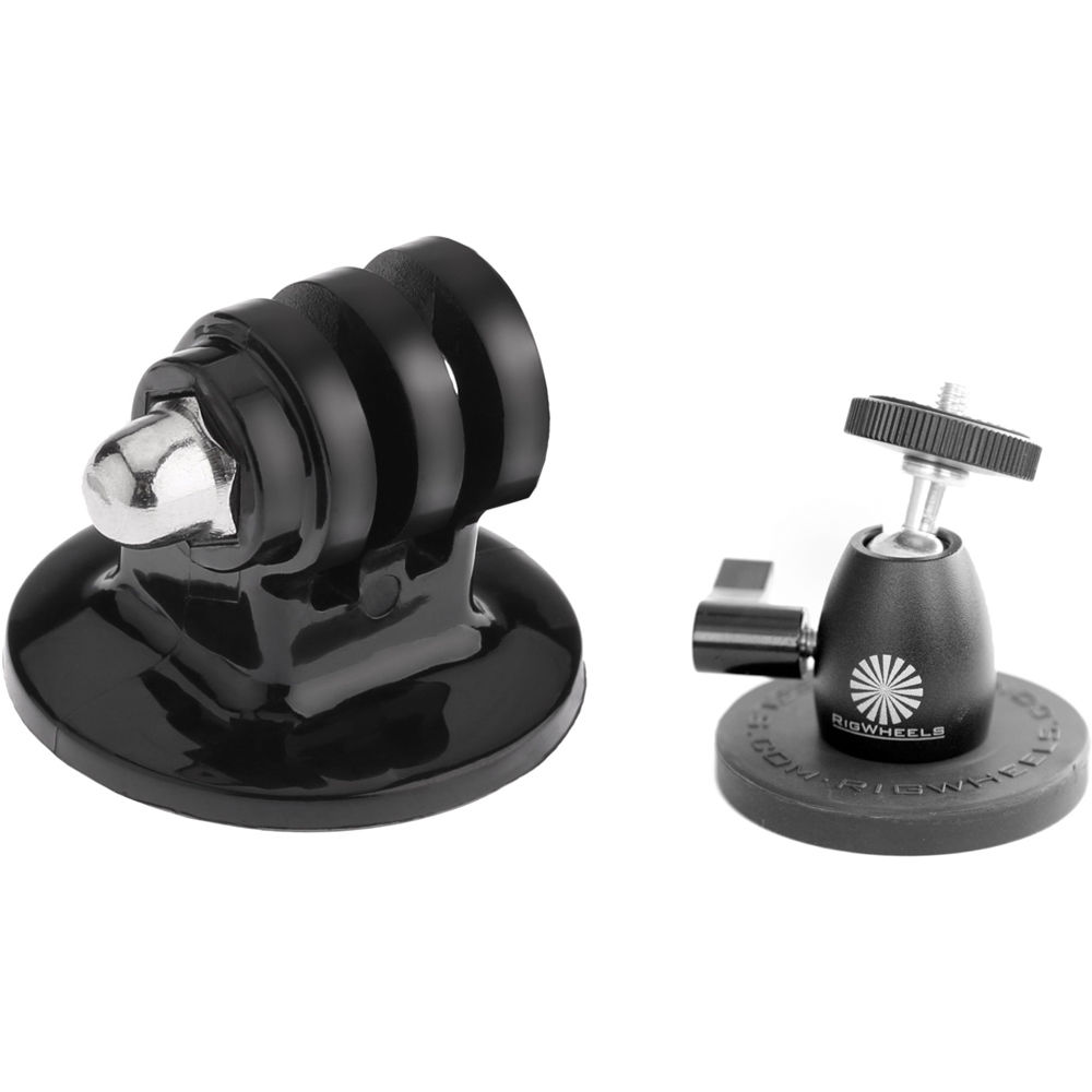 Kit de Adaptador RigWheels RMH1 RigMount y Trípode Tipo GoPro 1/4""-20: Montaje Magnético, Resistenci