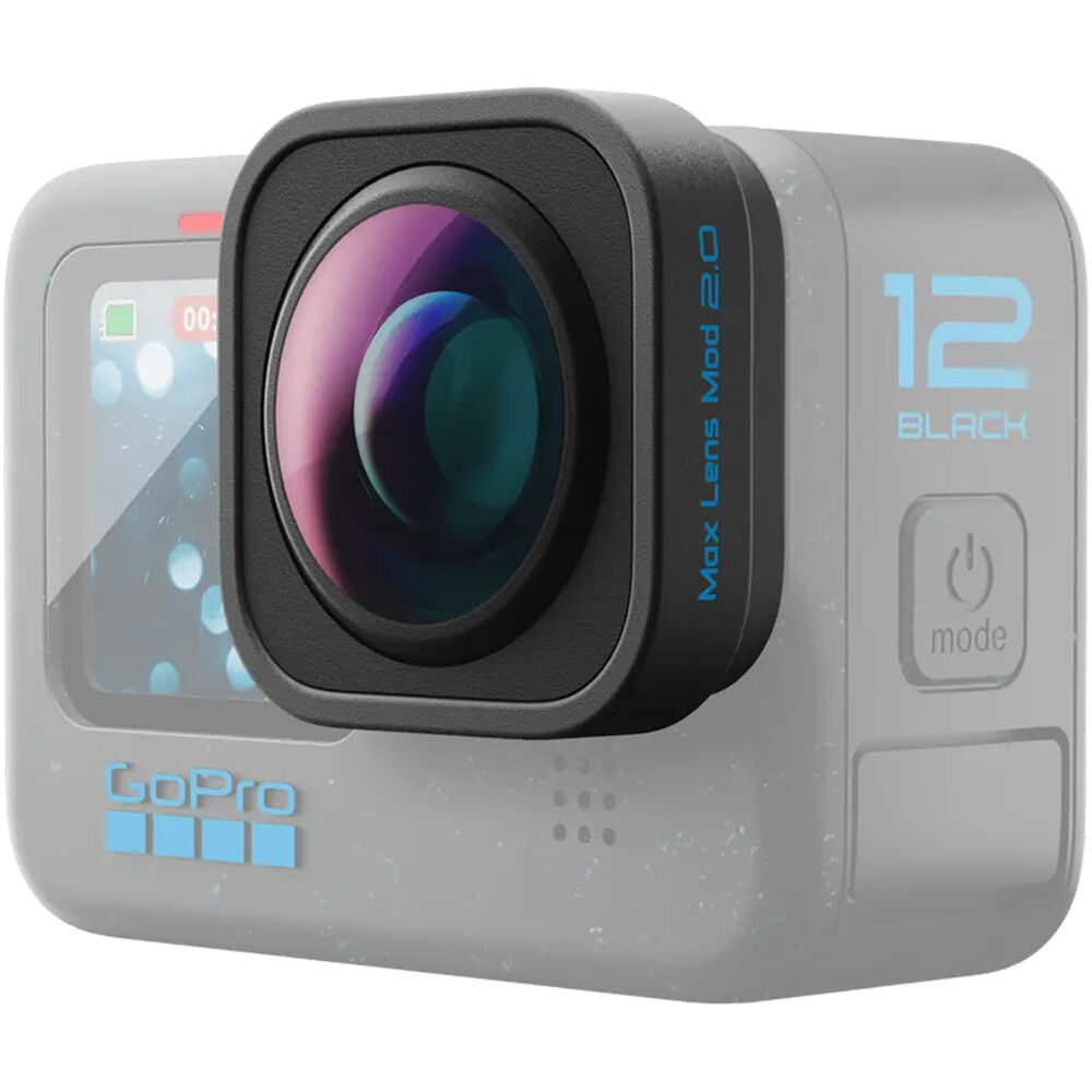 GoPro Max Lens Mod 2.0 - Estabilización Max HyperSmooth hasta 4K60, FOV de 177°, Bloqueo de Horizont