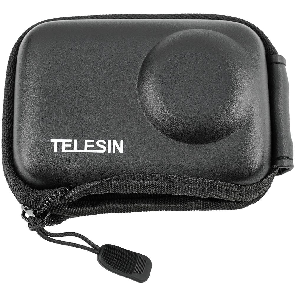 Funda Protectora TELESIN para DJI Osmo Action 3 & 4 - Semi-Rígida, Impermeable, con Diseño de Cremal