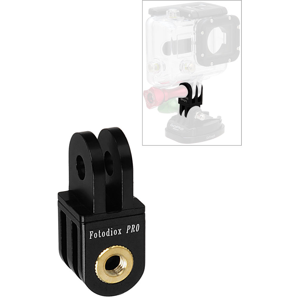 FotodioX GoTough Extender 90 para Montaje de Cámaras GoPro (Negro) - Extensión de 0.8"", Punto de Piv