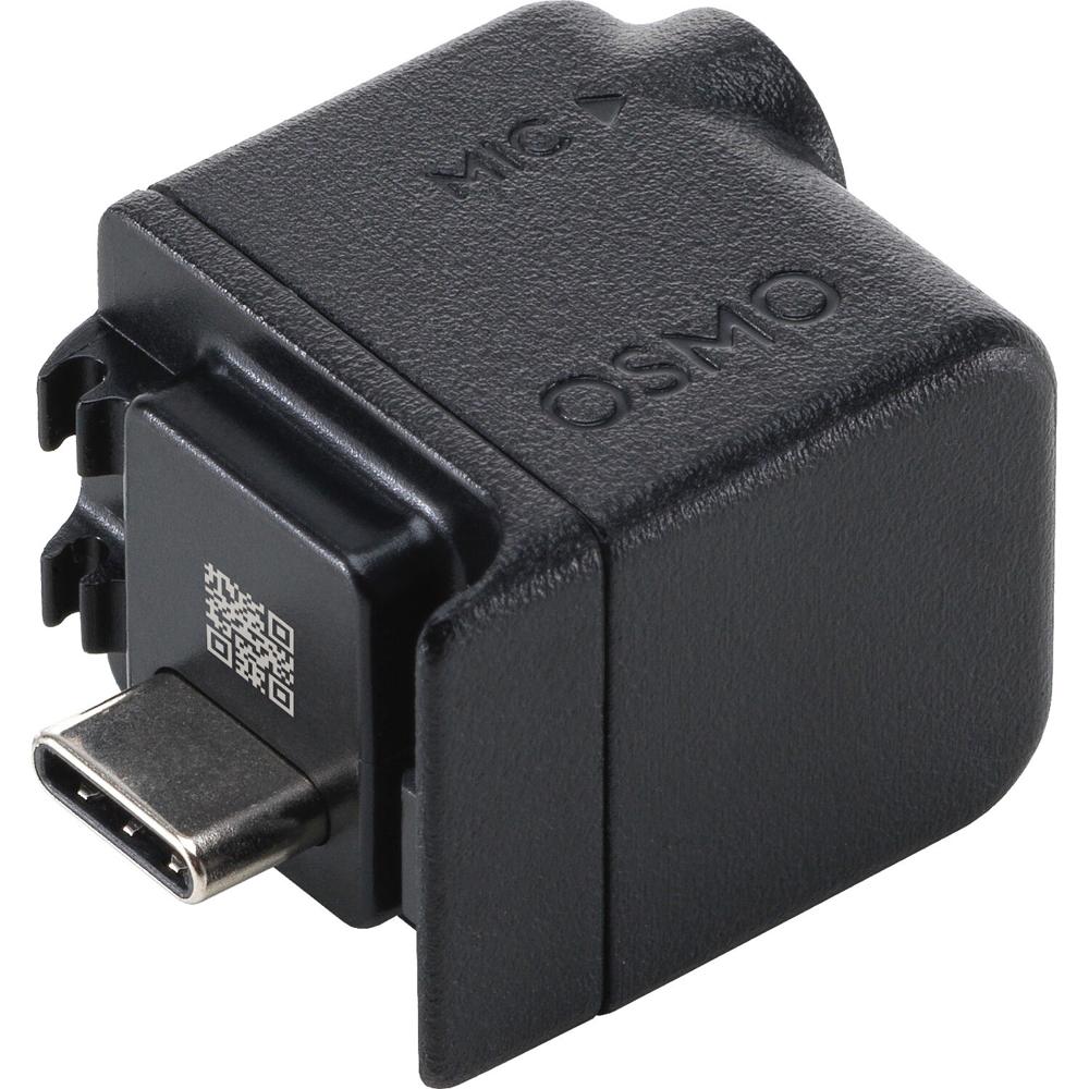 Adaptador de Audio USB-C a 3.5mm para Cámara DJI Osmo Action 4 - Soporta Carga