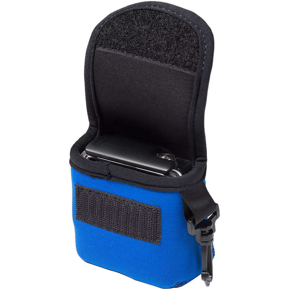 LensCoat BodyBag GoPro (Azul) - Funda de Transporte para HERO4/3+/3 con Carcasa, Neopreno Suave y Am