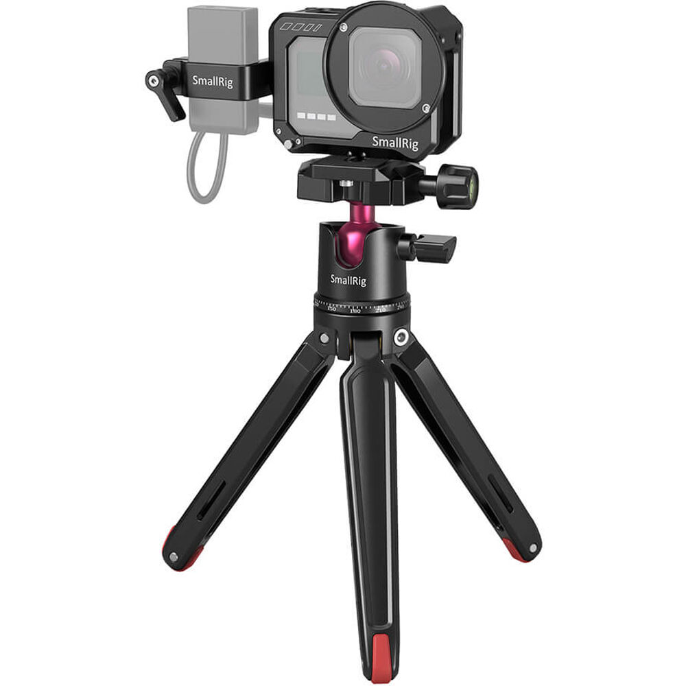 Kit de Vlog SmallRig para GoPro HERO8 Black: Jaula de Aluminio, Trípode Mini, Soporte para Micrófono