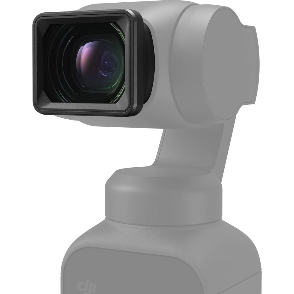 Lente Gran Angular DJI para Pocket 2 y Osmo Pocket - Fijación Magnética, Aumenta FOV a 110° y 90°