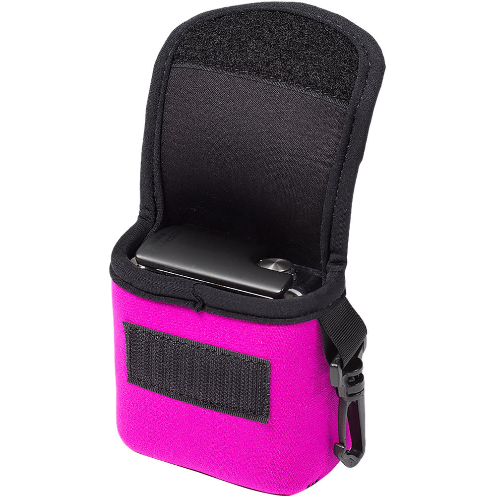 LensCoat BodyBag GoPro (Rosa) - Funda de Transporte para HERO4/3+/3 con Carcasa, Neopreno Suave y Am