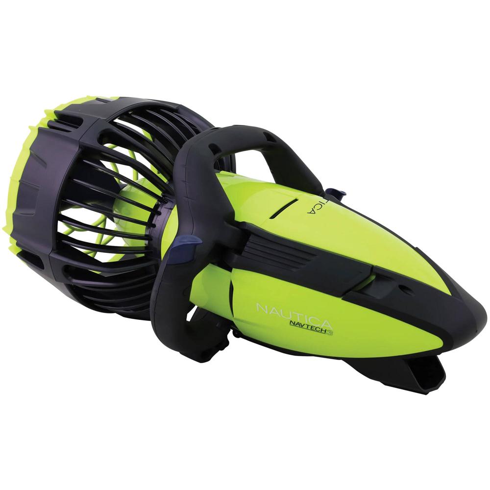 Nautica Navtech 3 Seascooter: Potente Motor de 2 Velocidades, Hasta 3.1 mph, Profundidad de 100', Ba
