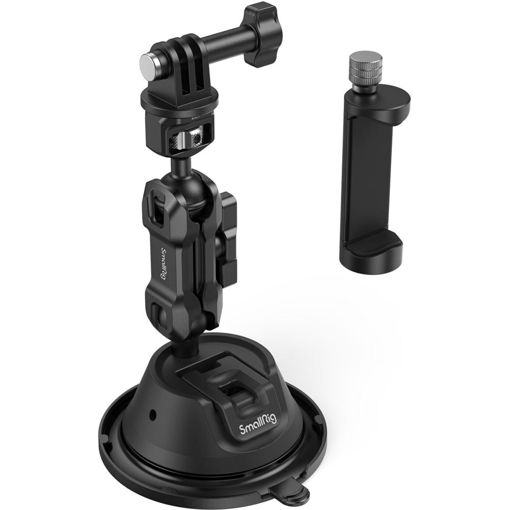 Soporte de Ventosa Portátil SmallRig SC-1K para Cámaras de Acción y Smartphones - Capacidad de Carga