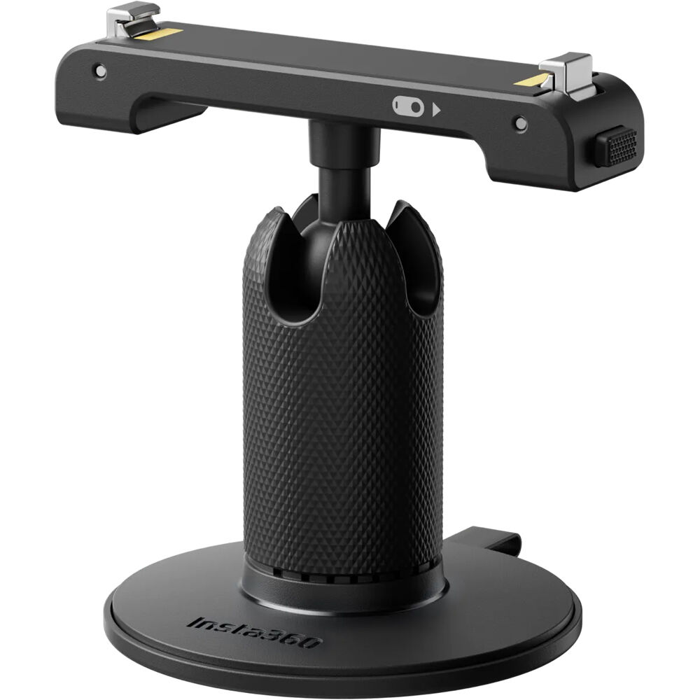 Soporte Pivot Insta360 para Cámaras de Acción GO 3/3S - Base Adhesiva Reutilizable, Cierre Magnético