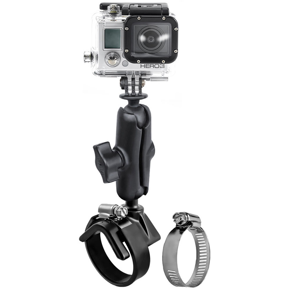Soporte RAM Mounts V-Base con Adaptador de Bola para Cámara GoPro