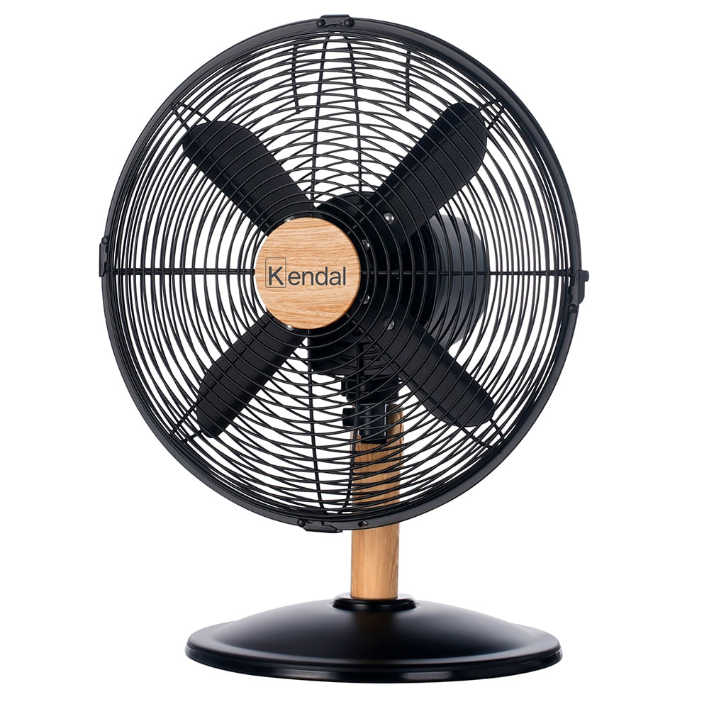 Ventilador Sobremesa KENDAL kzf-1214d Metal Madera 12 pulgadas Potencia 45W