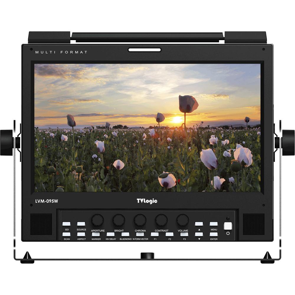 TVLogic LVM-095W-N Monitor LCD Multipropósito de 9"" 1080p para Profesionales del Cine y Video - 3G-S