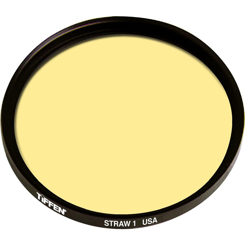 Tiffen 4.5"" Round 1 Straw Solid Color Filter