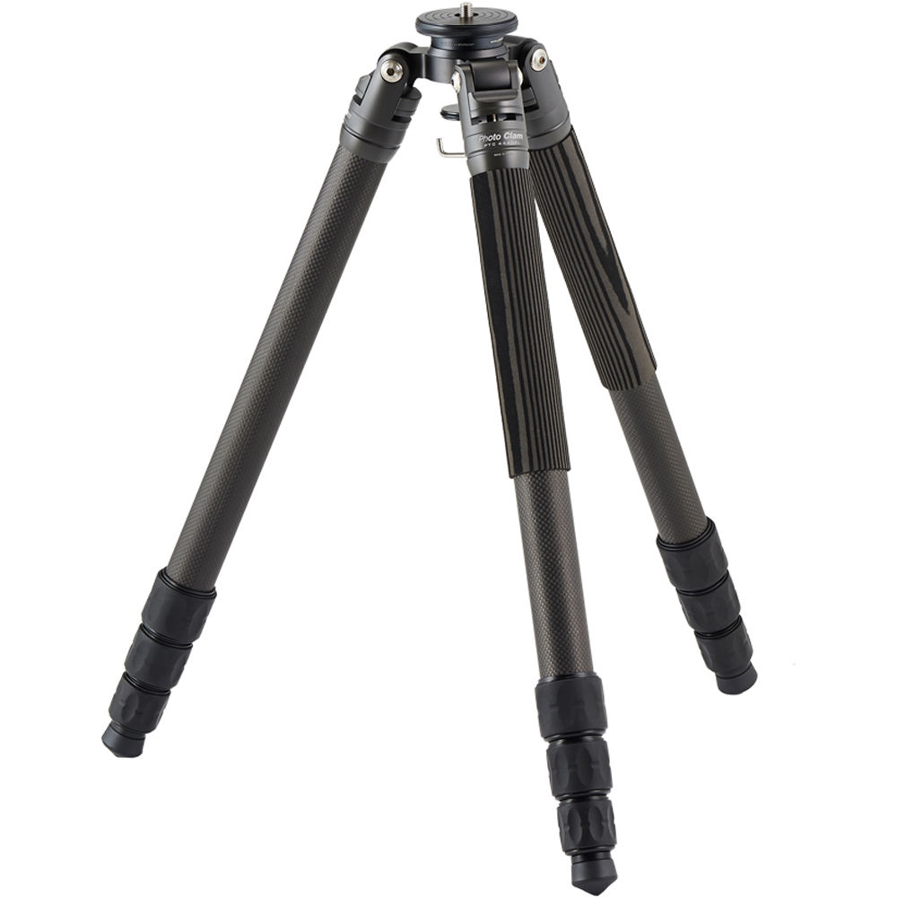 Trípode Profesional Photo Clam PTC-4440PL de Fibra de Carbono de Alto Módulo - Capacidad de Carga 99