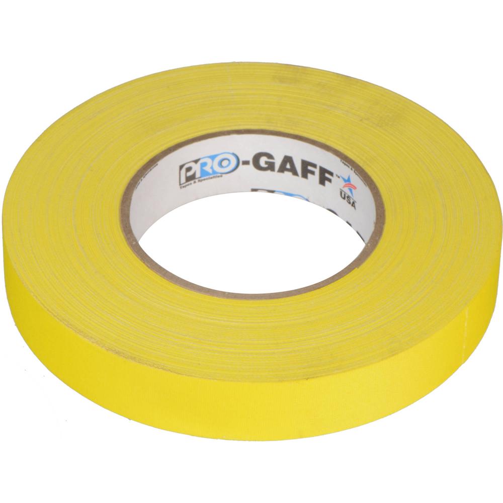 Visual Departures Gaffer T (1"" x 55 yd, Yellow)