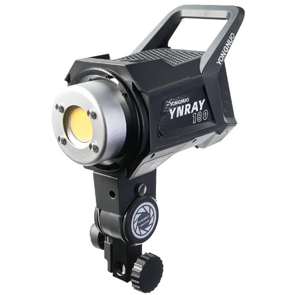 Yongnuo YNRAY180 Monolight LED Bi-Color (Negro) para Producción de Video y Vlogging - 24,480 Lux, 32