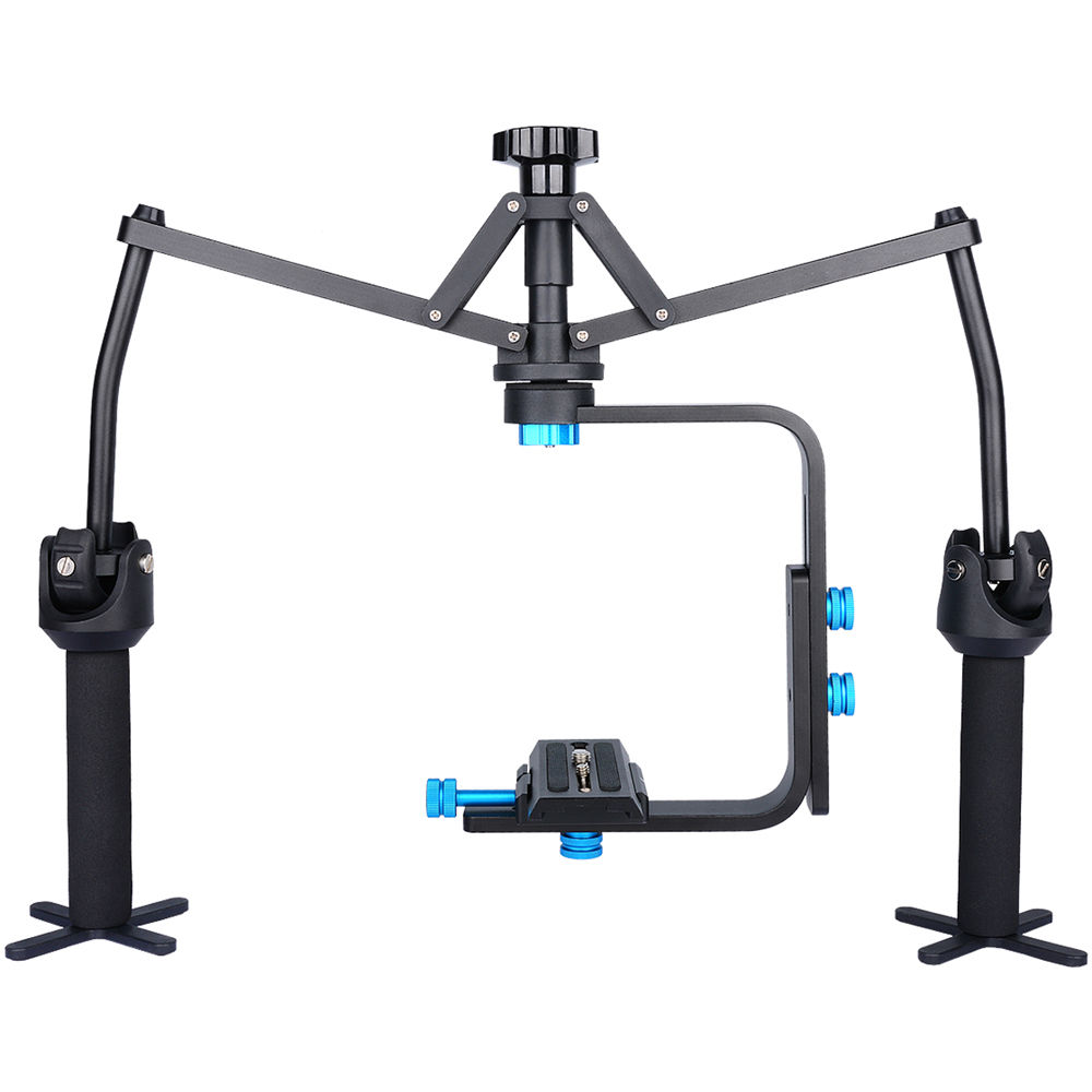 YELANGU S1 Professional Foldable Handheld Spider Stabilizer for DSLR Cameras
