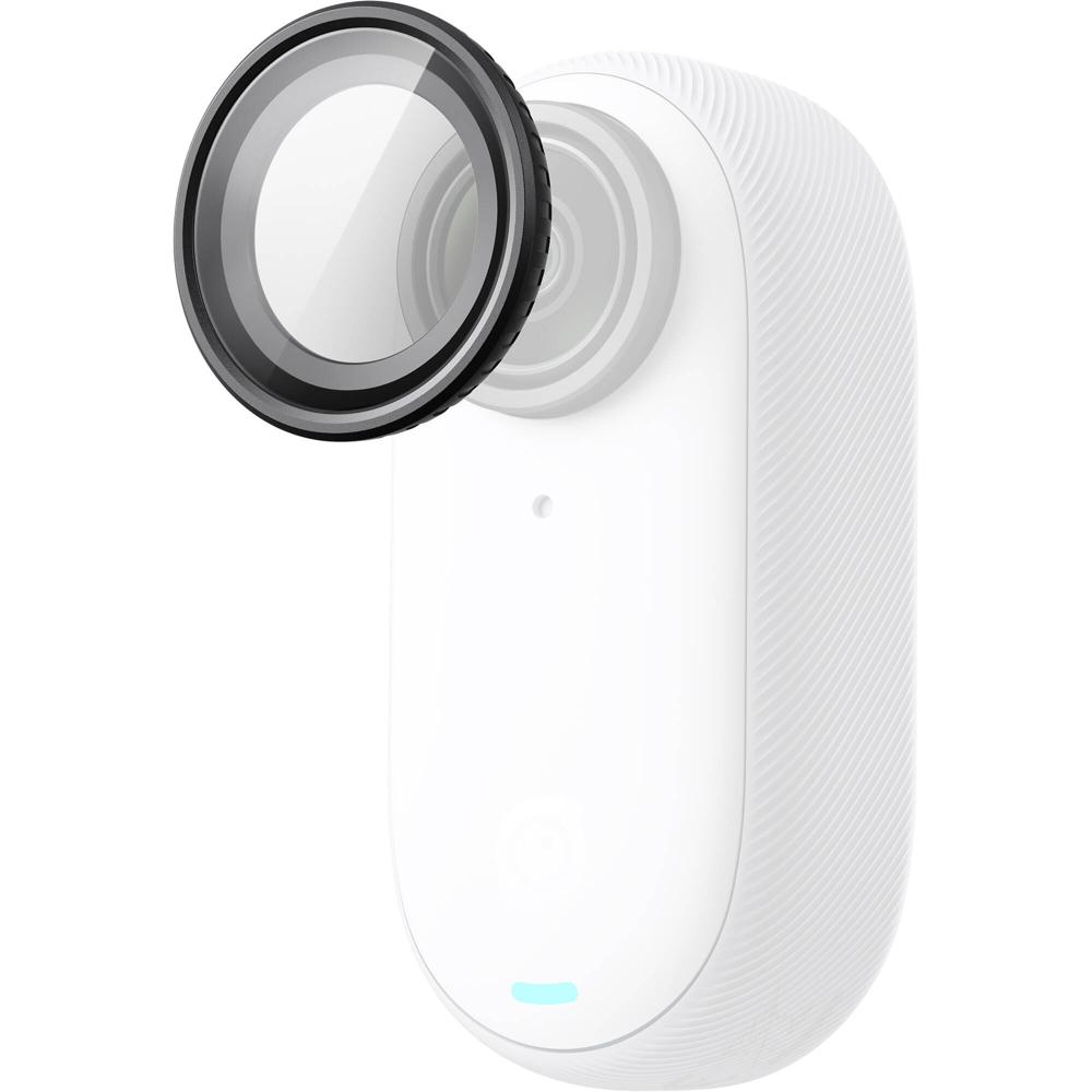 Insta360 Lens Guard para GO 3S (Paquete de 2) - Protectores de Lente Atornillables, Vidrio Endurecid