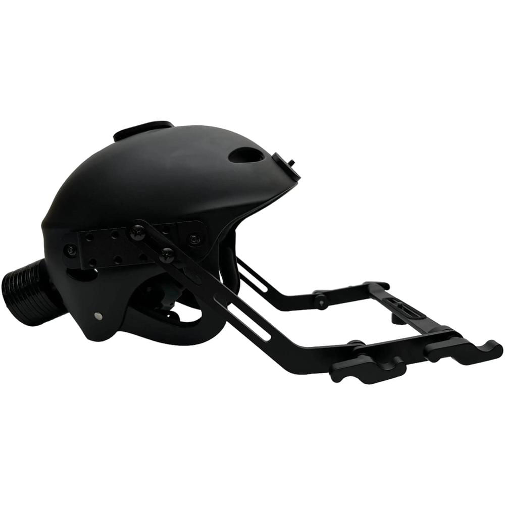 Glide Gear POV100 Casco (L / XL) - Soporte para Cámara, Ángulo de Tiro POV, hasta 3 lb, Incluye Disc
