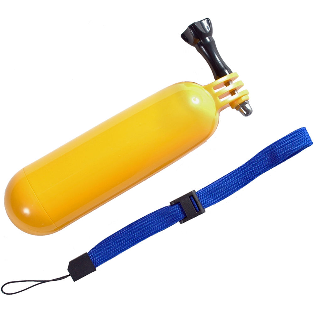 Agarradera Flotante Dot Line para Cámaras GoPro - Ideal para Tiro de Mano, Flota en Agua, Color Amar