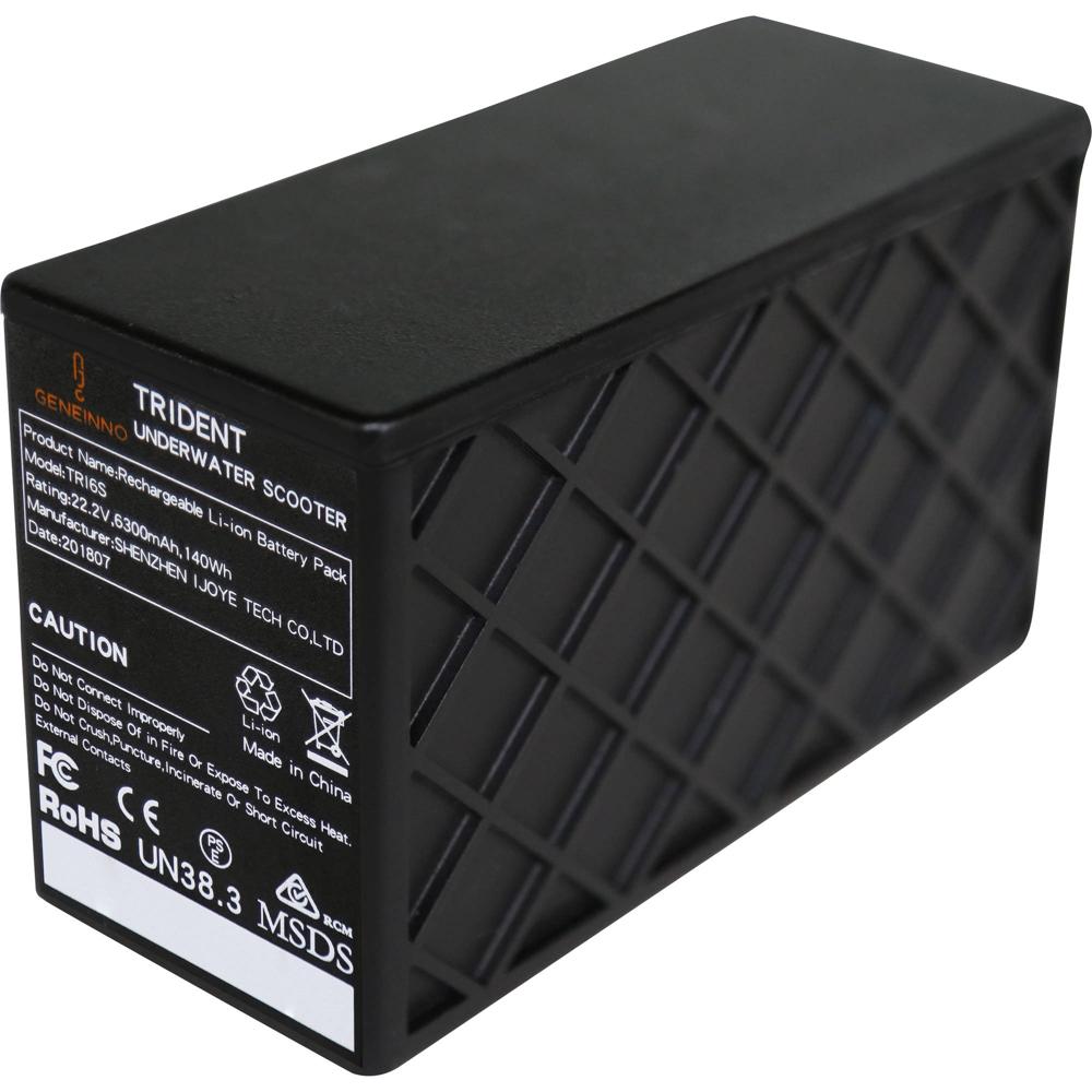 Batería de Litio-Ion para Scooter Submarino Geneinno Trident - 22.2 VDC, 6300mAh, 140Wh