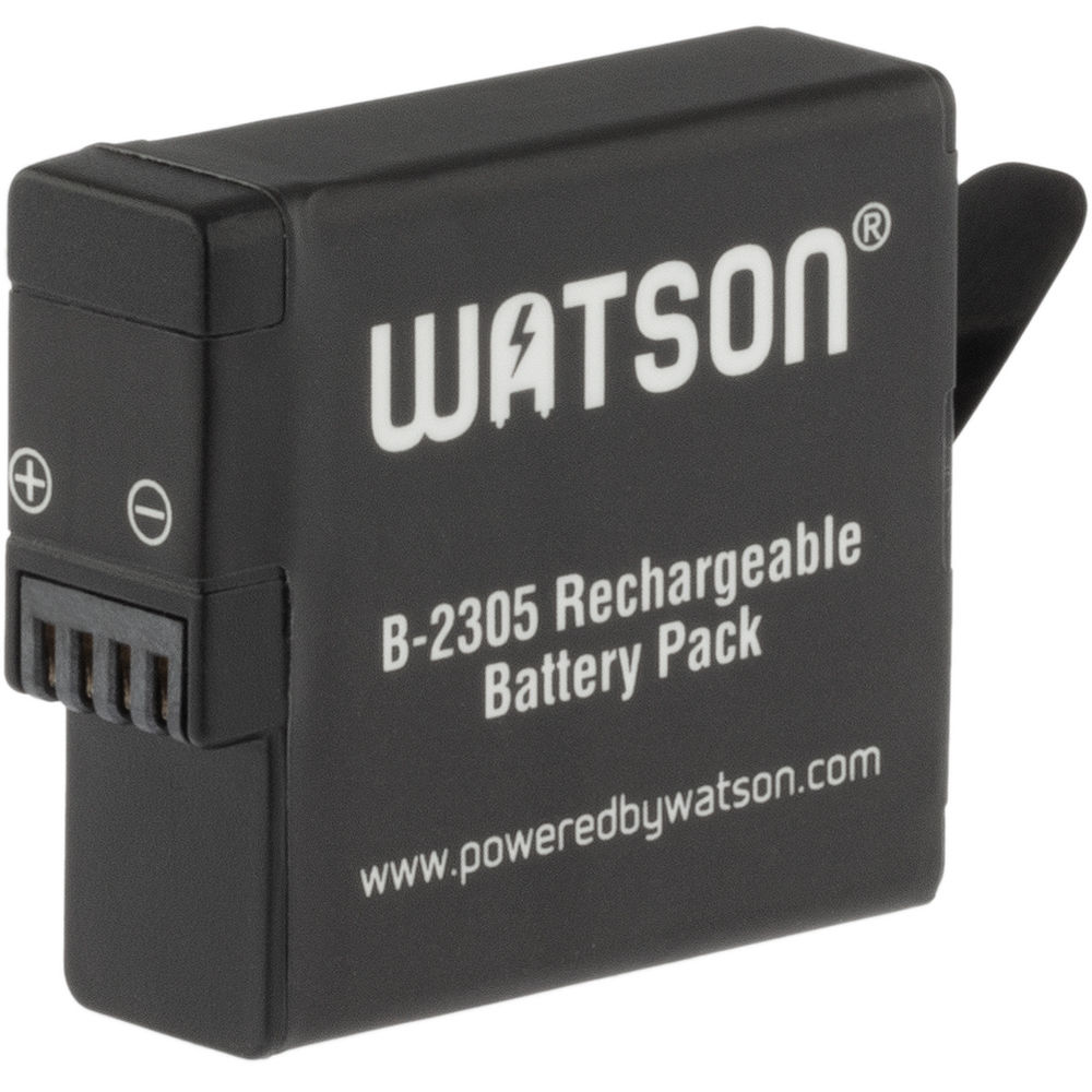 Batería Recargable Watson para HERO8/7/6/5 Black y HERO 2018 - Reemplazo de Batería GoPro AABAT-001