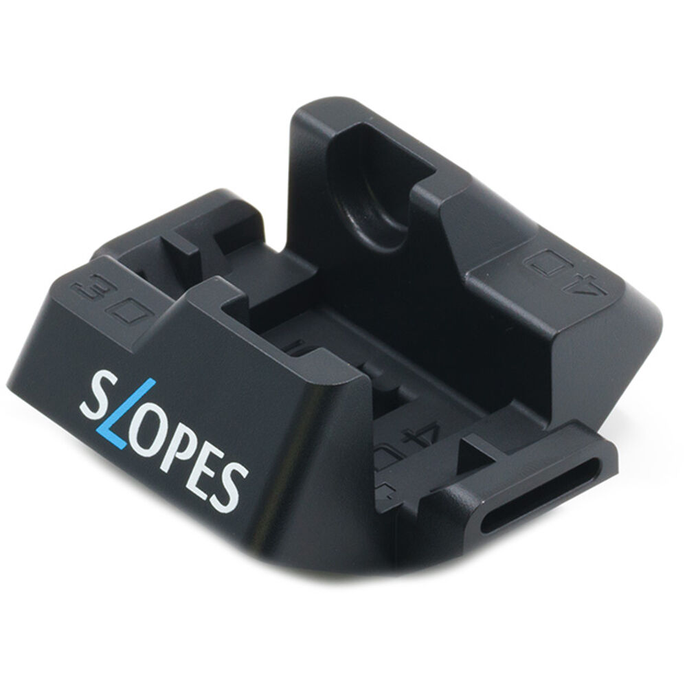 ROGETI Slopes Negro para GoPro HERO11/10/9/7 - Soporte Multifuncional Instantáneo, 18 Ángulos de Tir