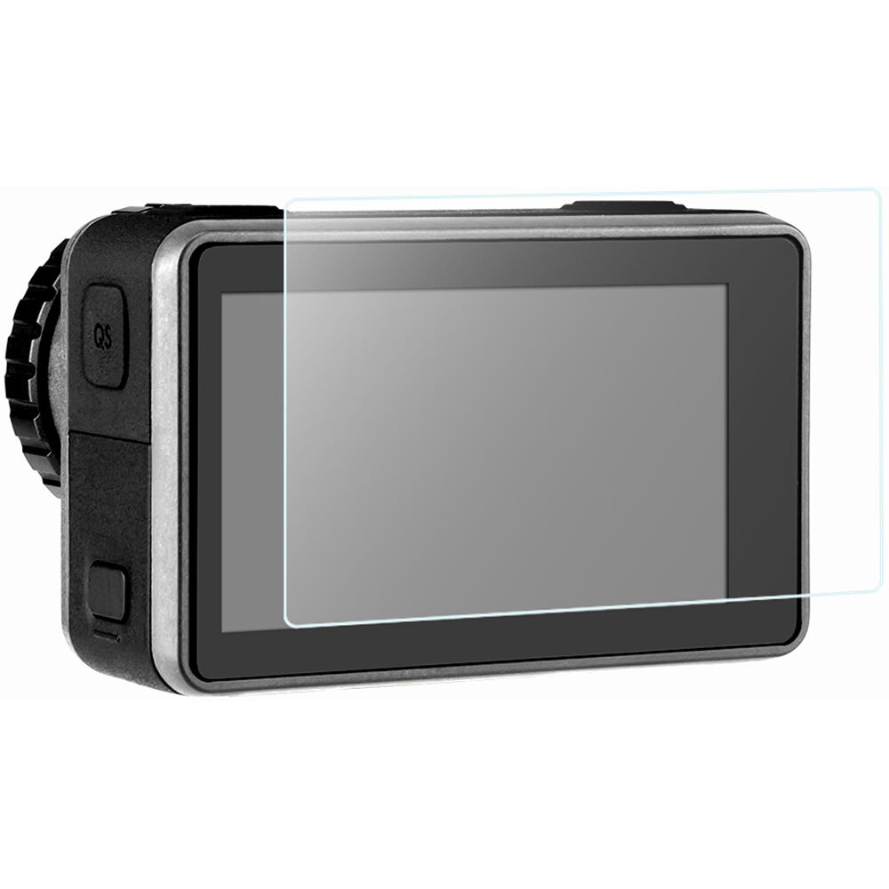 Protector de Cristal Templado TELESIN para Lente y Pantalla Táctil de DJI Osmo Action - 0.01"" de Gro