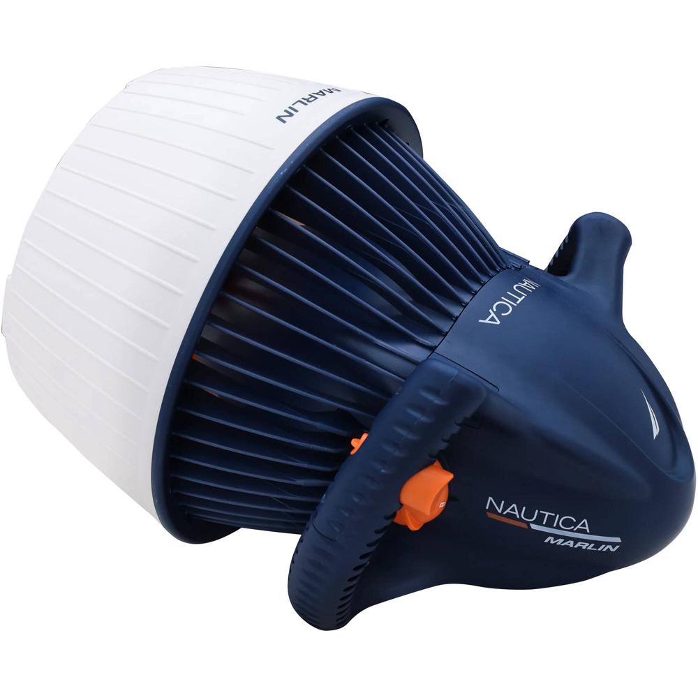 Nautica MARLIN Seascooter (Navy, Tropic Orange & White) - Para Mayores de 8 Años, Velocidad de 1 mph