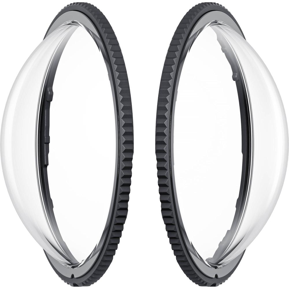 Juego de Protectores de Lentes Estándar Insta360 para X4 - Protección contra Rayones, Construcción P
