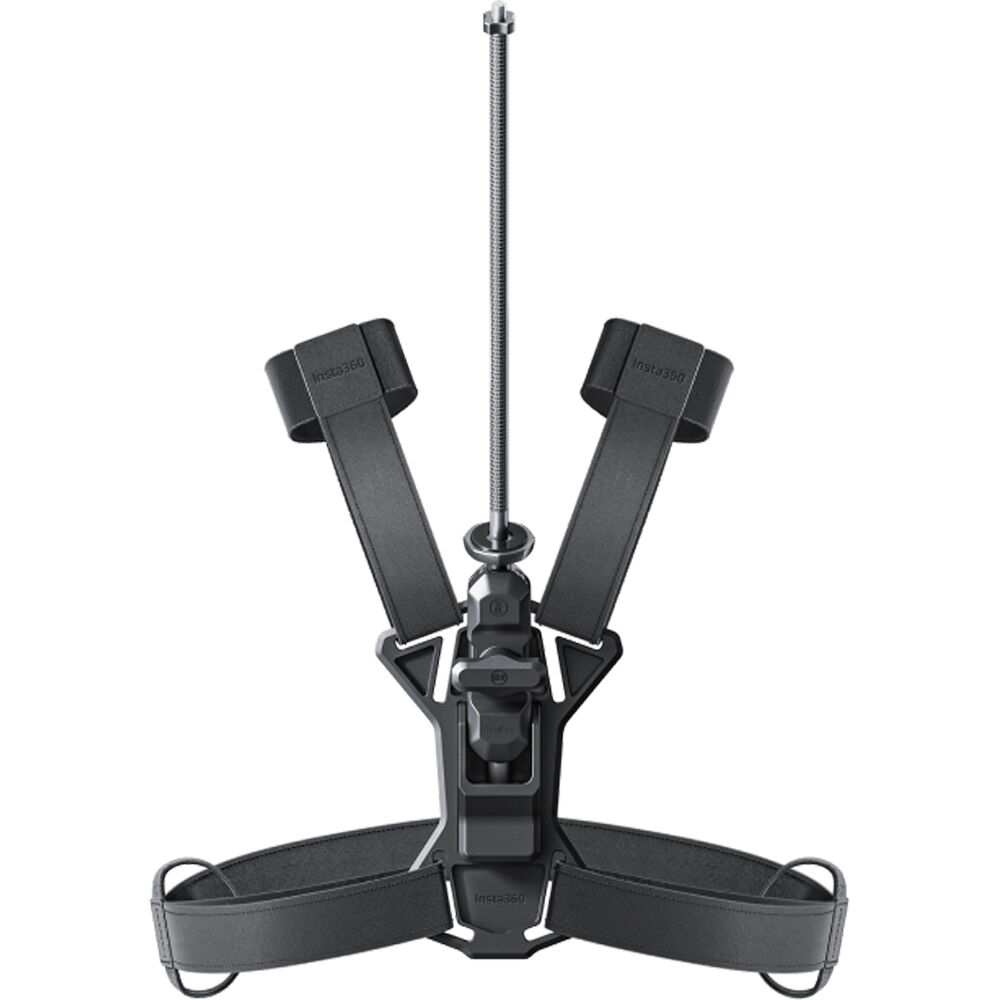 Soporte de Mochila para Cámaras de Acción Insta360 - Bundle con Poste de Fibra de Carbono y Cabeza E