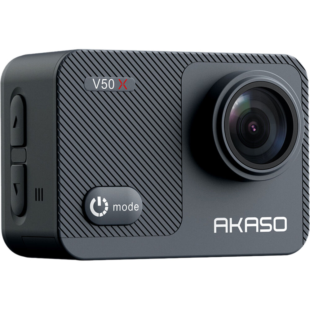 Cámara de Acción AKASO V50 X con Power Pack - Graba en UHD 4K, 20MP, Estabilización Electrónica, Pan