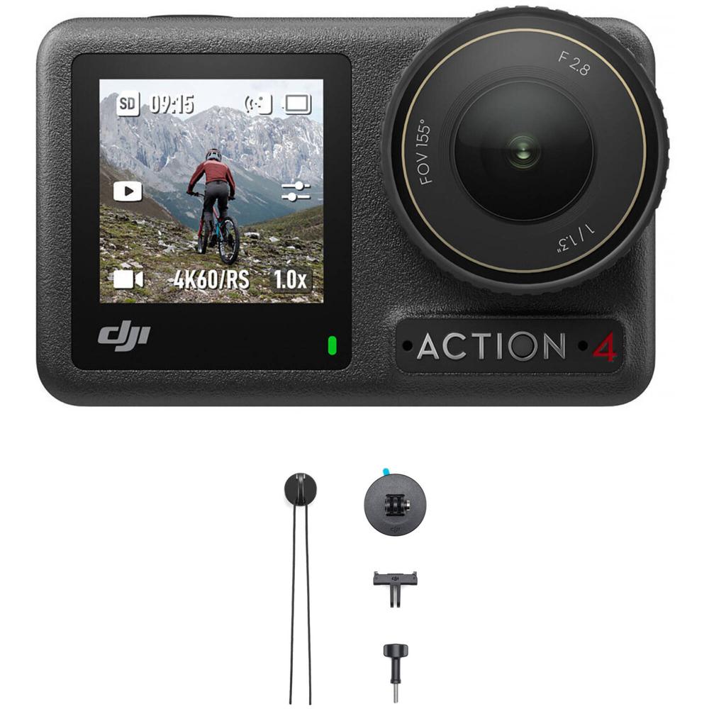 Cámara DJI Osmo Action 4 Combo Estándar con Kit de Tether para Surfing