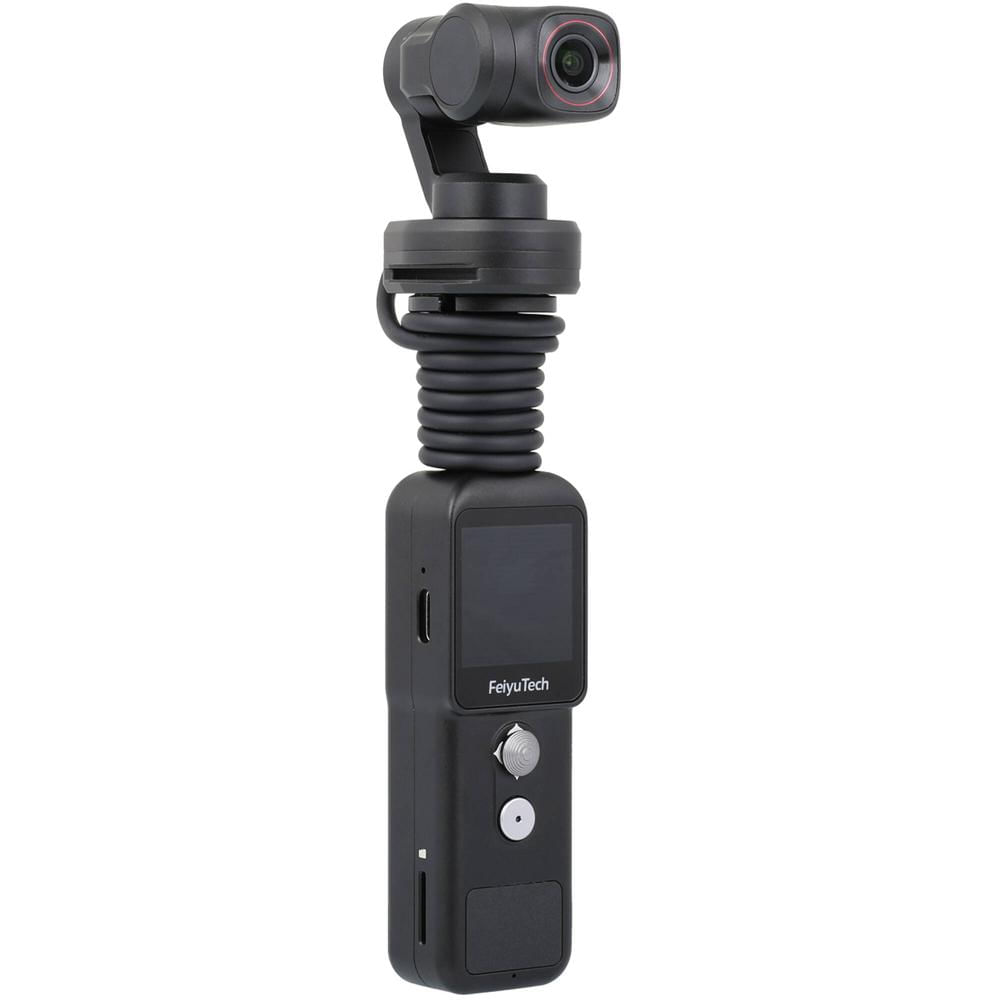 Cámara Gimbal Portátil Feiyu Pocket 2S de 3 Ejes con Sensor CMOS de 8.5MP y Pantalla IPS Integrada