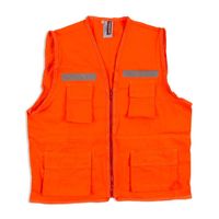 Chaleco de Drill Naranja Werken Talla S Modelo Económico