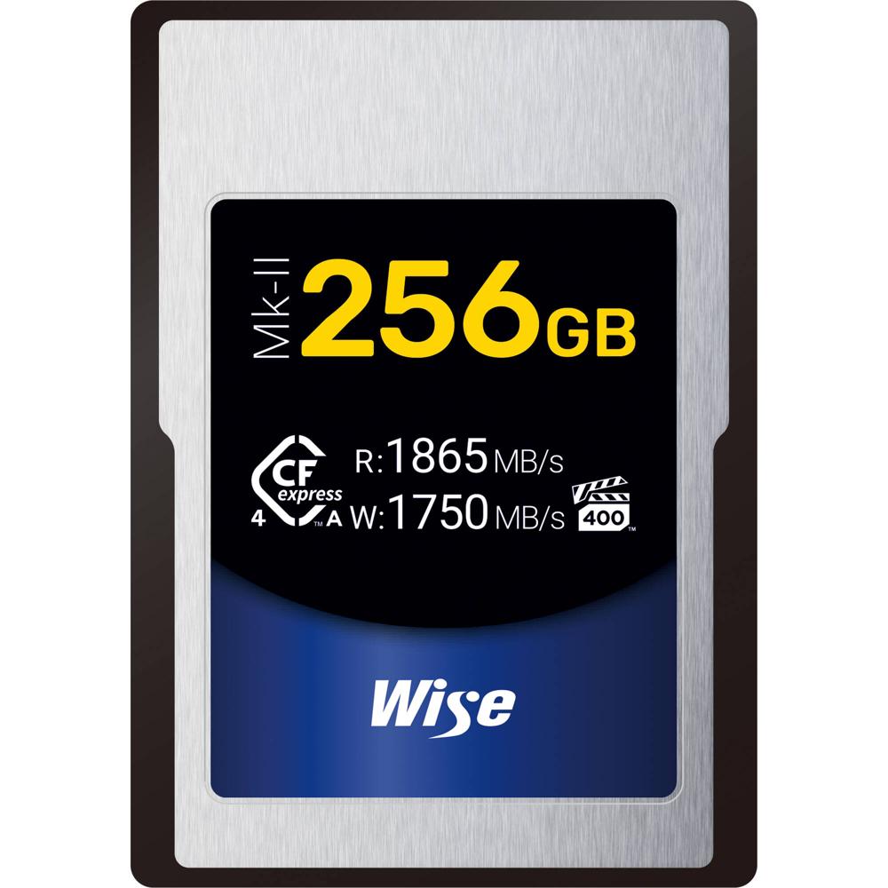 Tarjeta de Memoria Wise Advanced 256GB CFexpress 4.0 Type A - Velocidades de Lectura 1865 MB/s y Esc