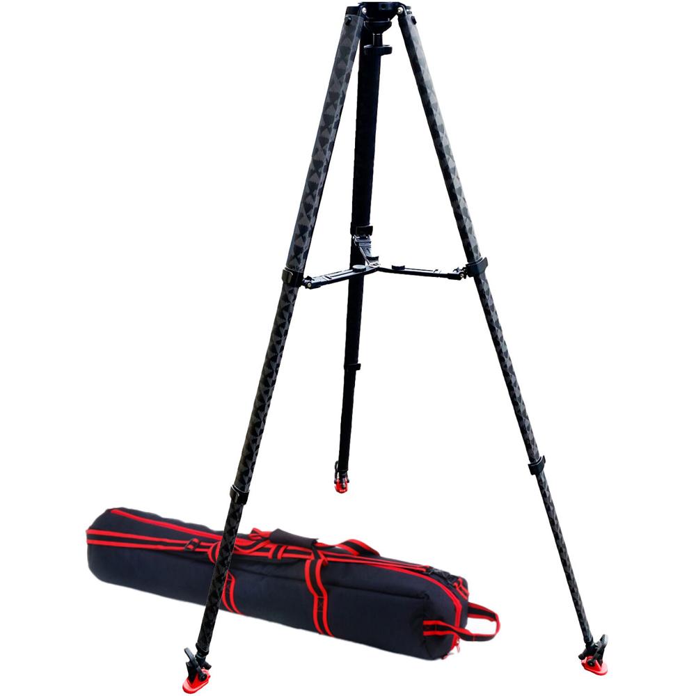 Trípode de Fibra de Carbono Acebil Polypod 75 con Estuche y Kit de Distribución a Nivel Medio - Capa
