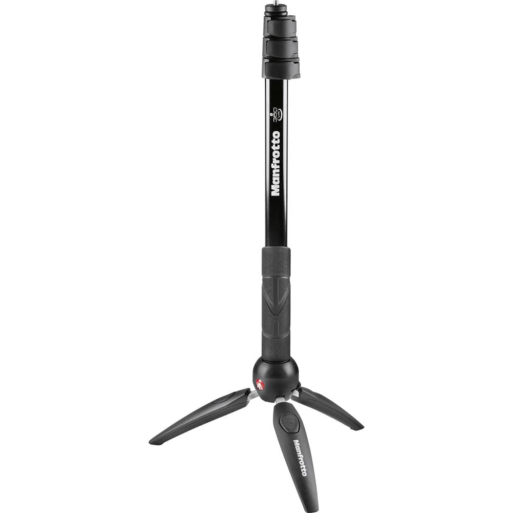 Manfrotto VR PIXI EVO Kit: Diseño Slim para Cámaras 360, Altura Ajustable de 21 a 56"", Diseño de 4 S