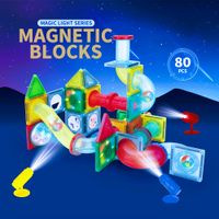 Bloques magnéticos 80 piezas