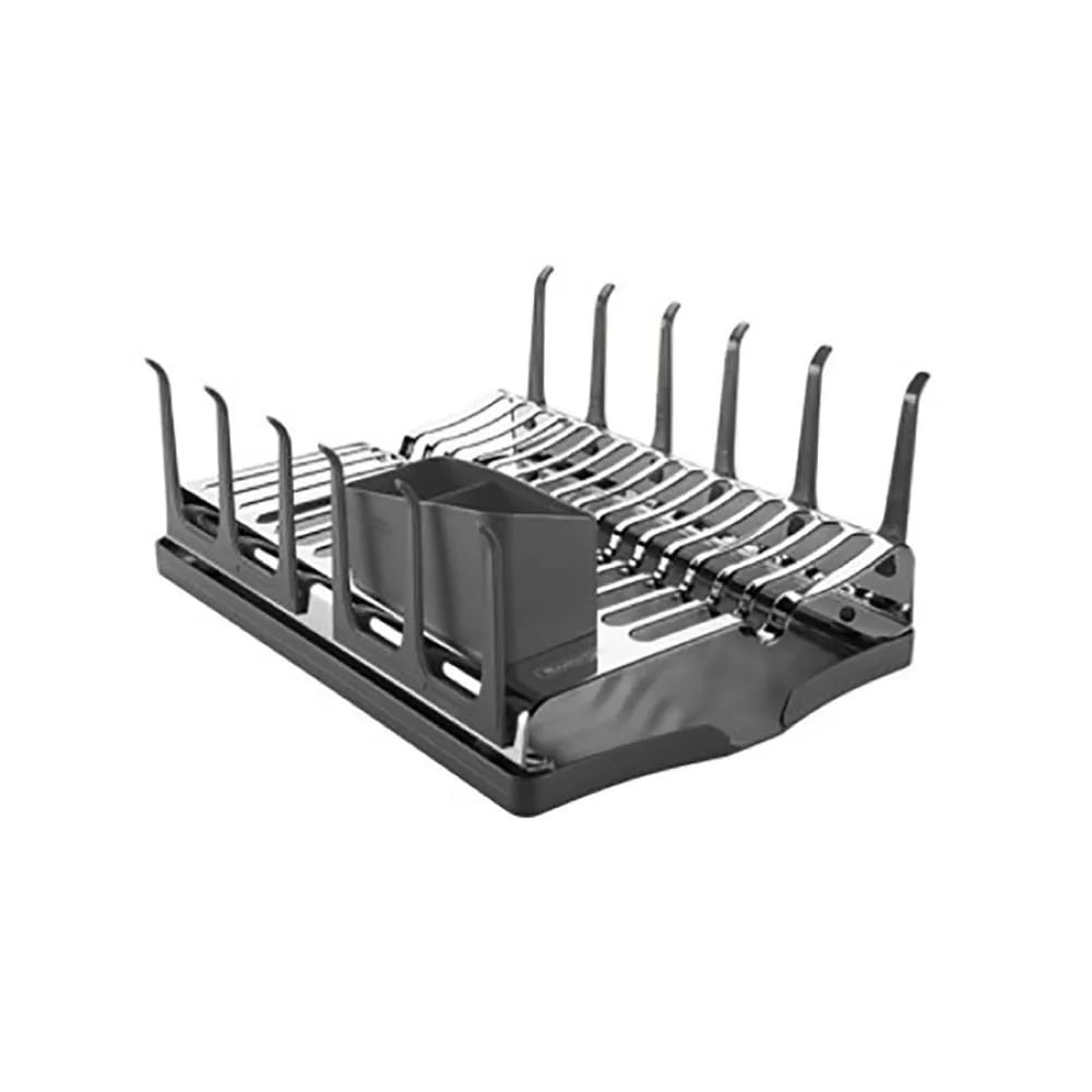 Escurridor Plurale de Acero Inox con Bandeja para Vajilla Tramontina