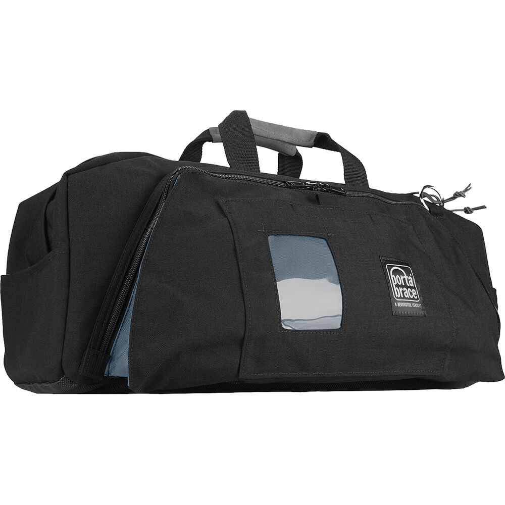 Bolsa Ligera PortaBrace para Cámara Ricoh 360 con Accesorios (Negra) - Funda de Nylon, Interior Acol