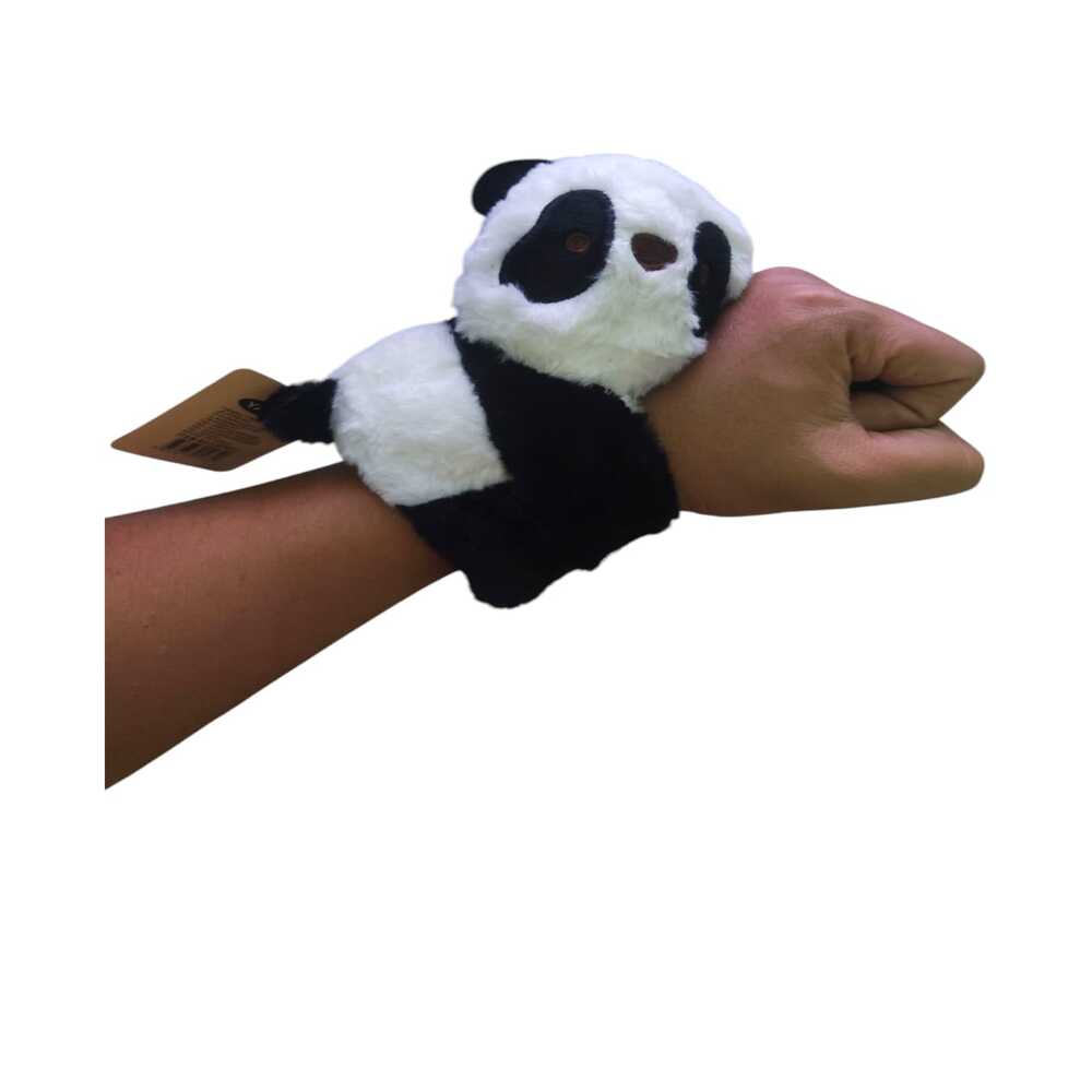 Dos Brazalete De Peluche Oso Panda
