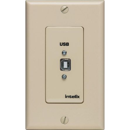 Intelix USB-WP-H-I Extensor Placa Pared USB Par | Promart.pe - Promart