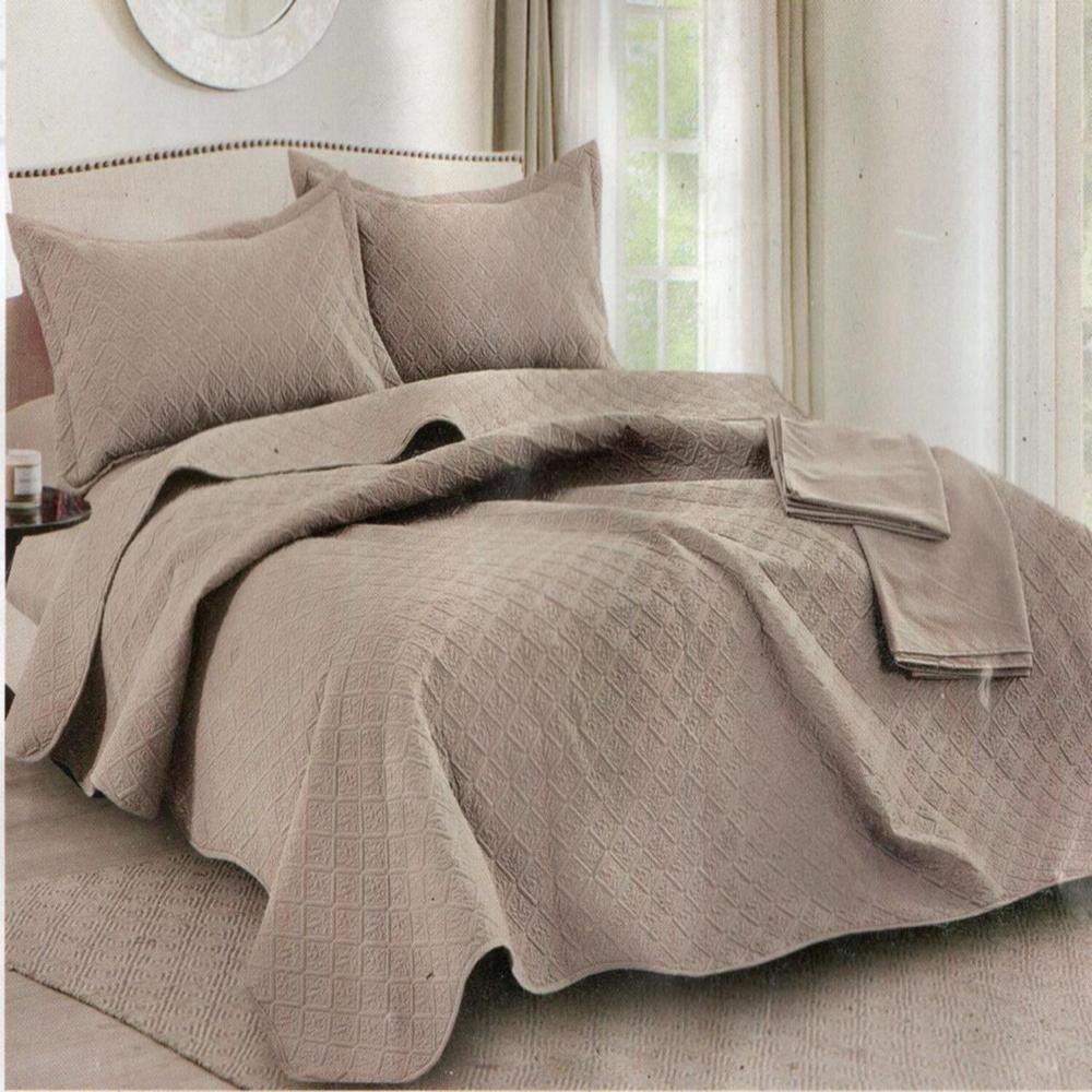 Set de Cubrecama 2 pz Mingjia 100% Algodón de 5 Piezas B-2