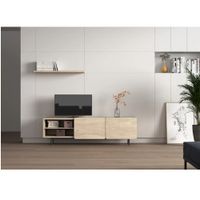 Mueble de TV Moderno Guille Duna 2 Puertas R&R MUEBLES